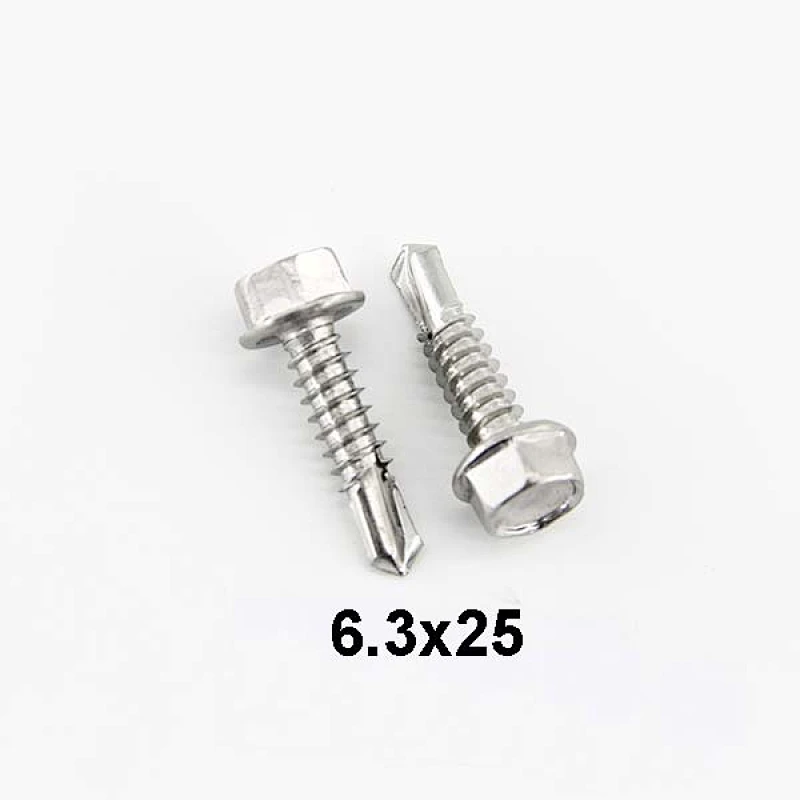 Hex washer head self drilling screw