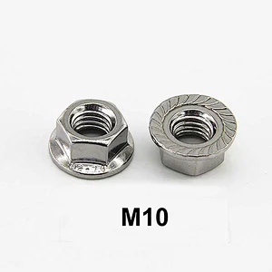 DIN6923 Hex Flange nut with serrations