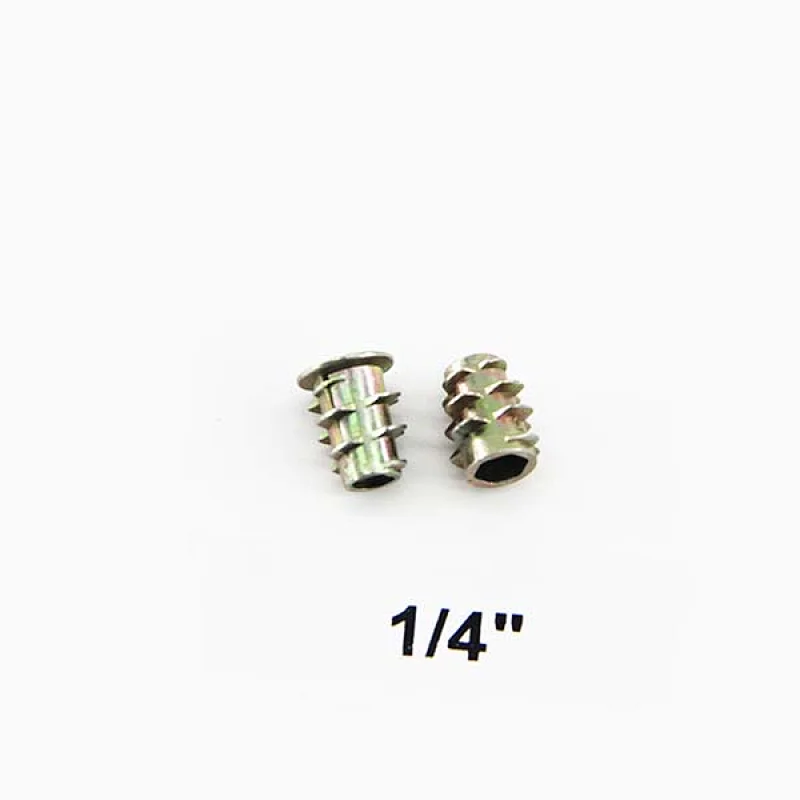 Zinc alloy insert nut drive insert nut thread for wood furniture
