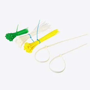 Nylon cable tie made in china white black yellow cable tie colored