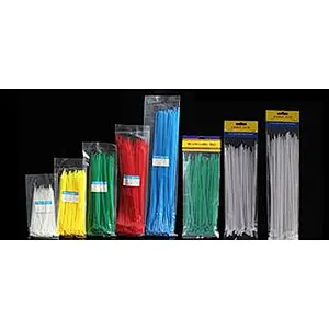 Nylon cable tie made in china white black yellow cable tie colored
