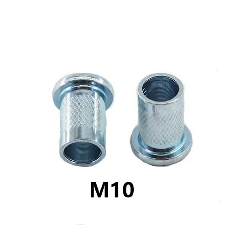 Carbon Steel Blind rivet sountsunk head knurled body blind rivet nut