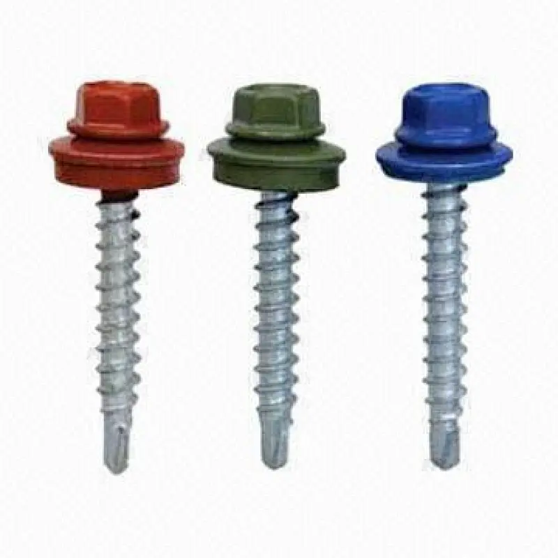Roofing screw, self drilling screw