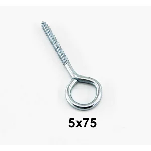 stainless steel or steel zinc plated Eye hook self tapping screw, C type / O type / L type steel profiles type l type o blood type c type steel galvanize c type steel special c type steel