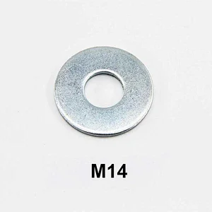China manufacture galvanized carbon steel flat washer DIN9021 flat washer