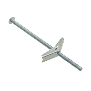 Zinc-Plated Steel Phillips Mushroom-Head Toggle Bolt Anchors 3/16 in. x 3 in.Steel Phillips Mushroom-Head Toggle Bolt Anchors