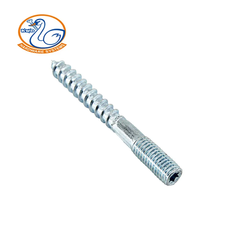 Double Threaded Tapping Screws/ Hanger Bolt double threaded stud bolt double threaded bolt double end threaded bolt tapping bolt threaded bolt