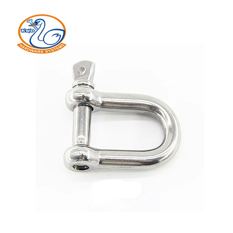 Stailess steel Shackle, straight shackle,straight shackle,shackle straight eye bolt,stailess steel shackle