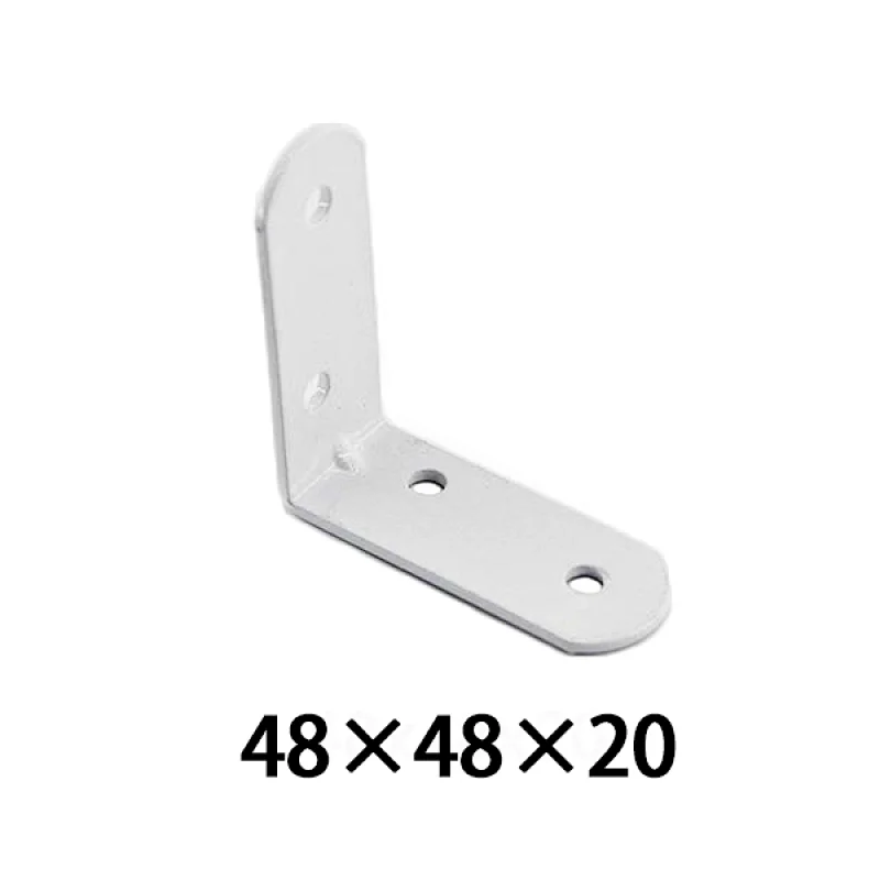 Intensified steel corner, reinforced square corner, Heavy duty flat angle