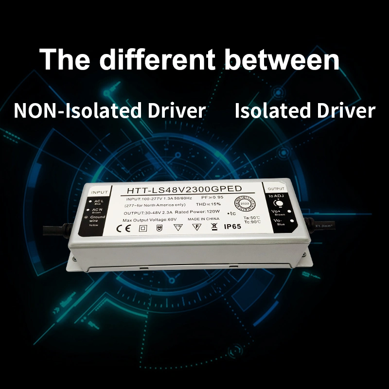 The difference between isolated and non-isolated drivers