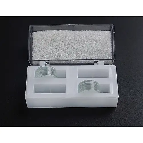 Microscope Circular Cover Glass, Clear Cover Slips for microscopy,Laboratory Glassware consumables,Pre-cleaned Microscope Cover Slips