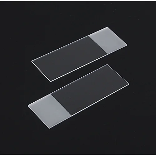 RM7105 Single Frosted Microscope Slides Pre-cleaned Microscope Slides High Quanlity