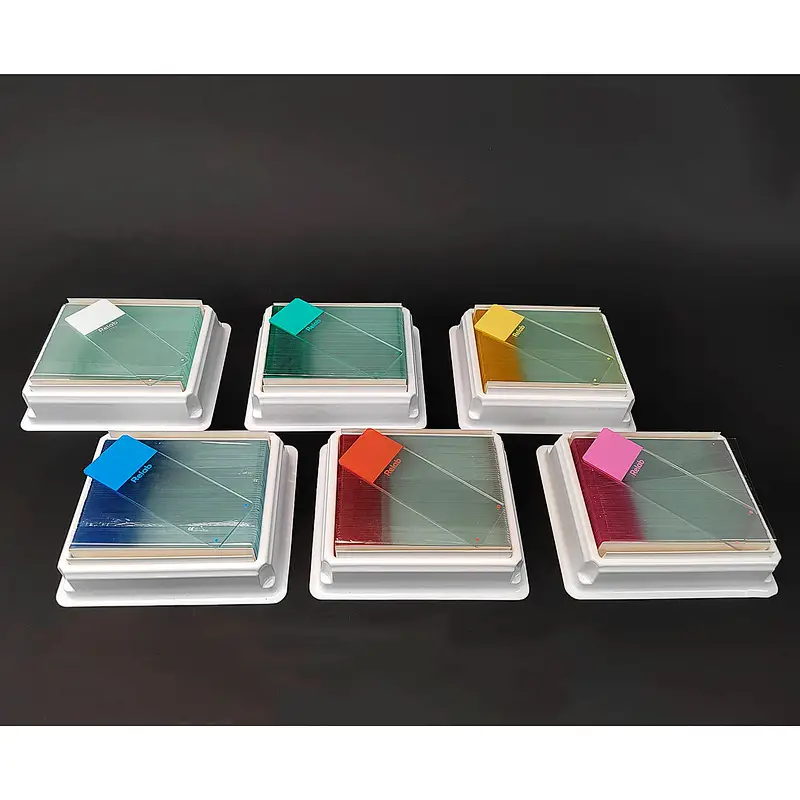 RM7109 ColorCoat Microscope Slides