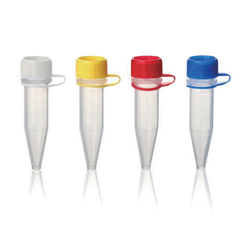 Micro-centrifuge Tube with Screw Cap, Conical Microcentrifuge Tubes, Polypropylene microcentrifuge tubes,microcentrifuge tubes safeseal