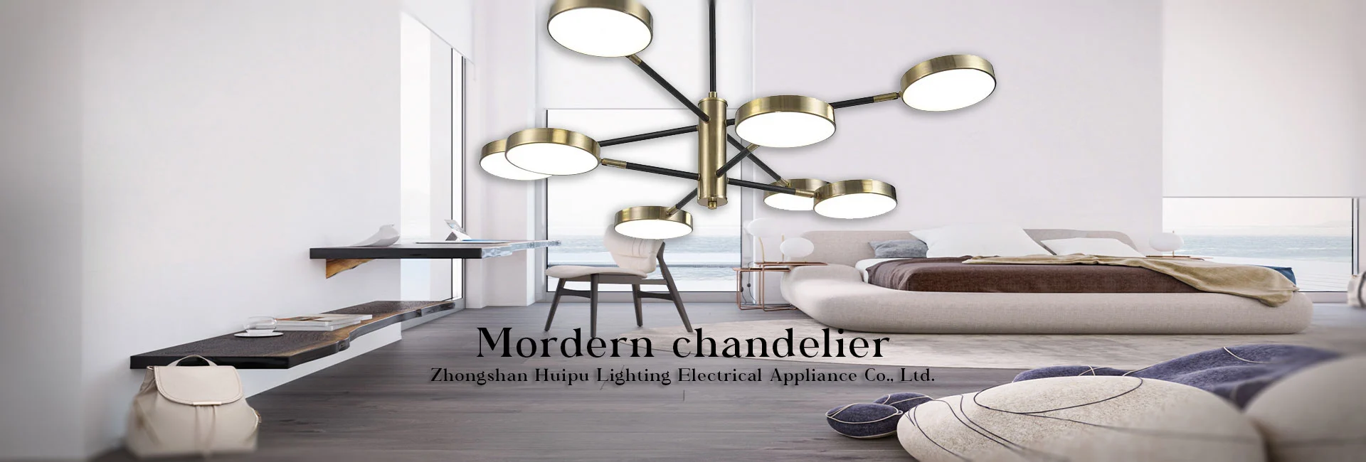 Modern luxury elegant painting gold chandelier pendant light beautiful E14 high-end pendant light