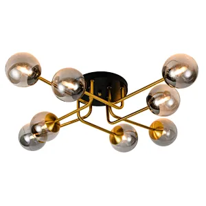 fancy modern ceiling light indoor 8 lights ceiling lamp