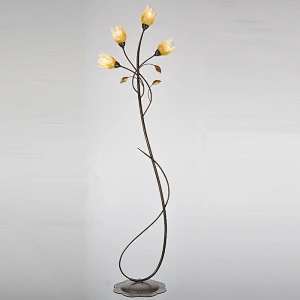 glass flower hotel floor lamp China