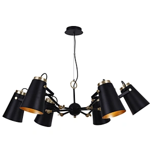 6 Light Chandeliers Lighting Chandelier Black Pendant