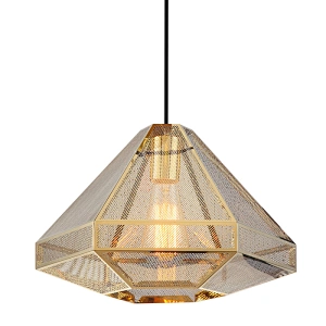 Copper Metal Pendant Light