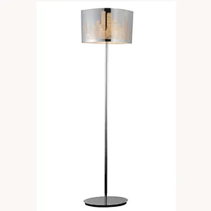 modern floor lamp chrome metal floor lamp
