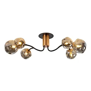 2023 new design glass modern ceiling light