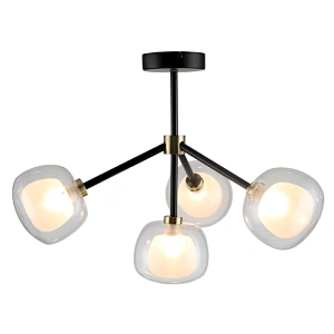 modern glass ceiling lamp indoor