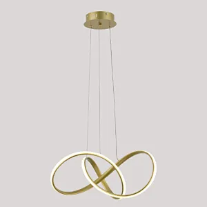 luxury pendant lamp gold LED aluminum pendant light