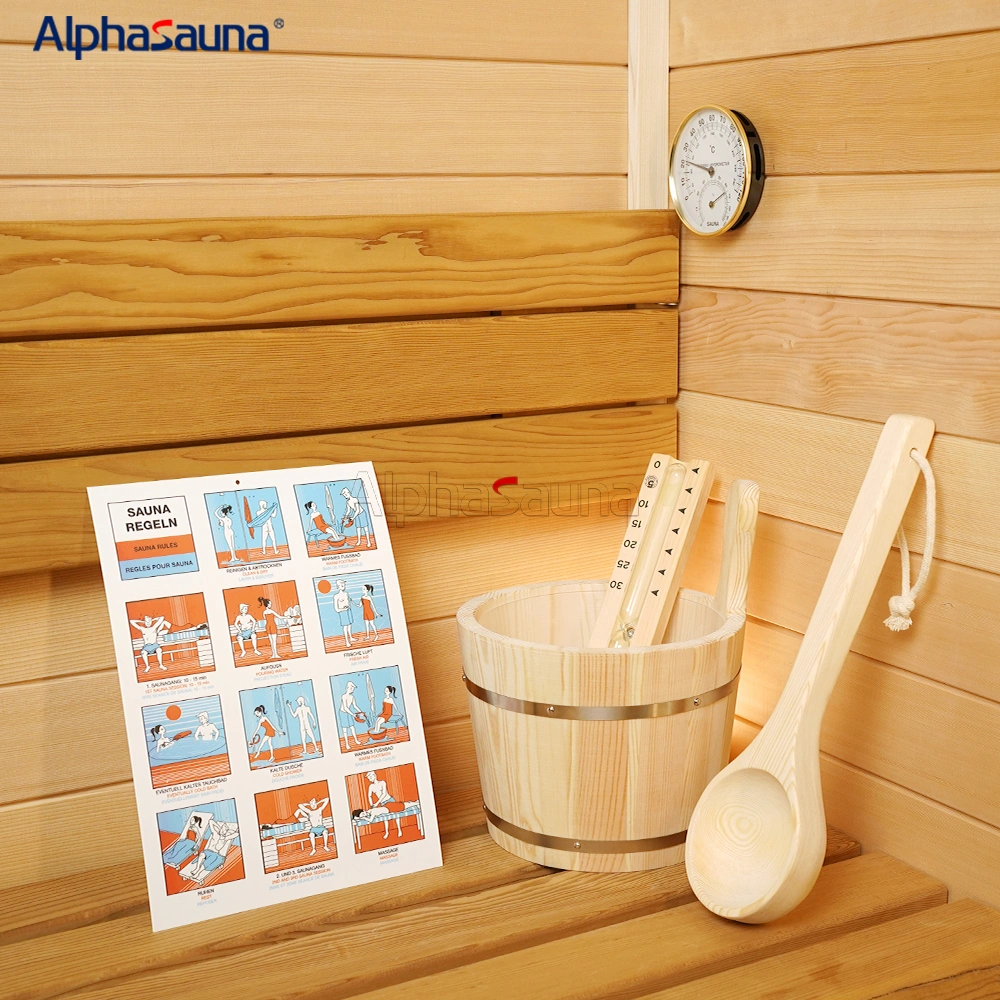 home sauna accessories