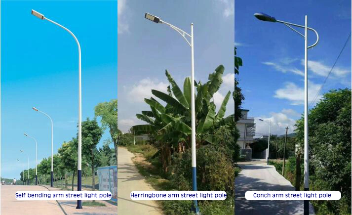  street light can be installed on a conventional 6M high street lamp pole