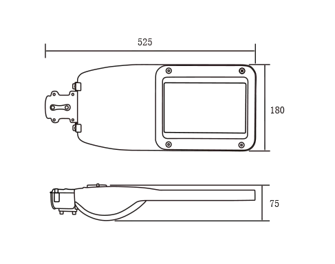 ASL09 commercial led street lights manufacture