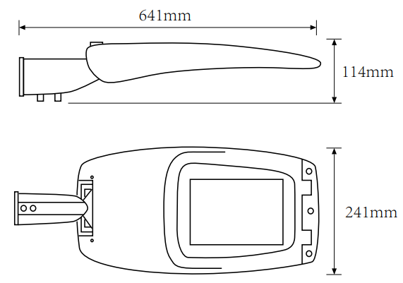 ASL02 Led street lamp manufacture