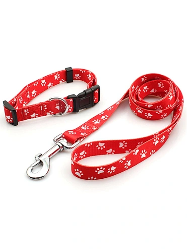 Sublimation pet dog collar and leash
