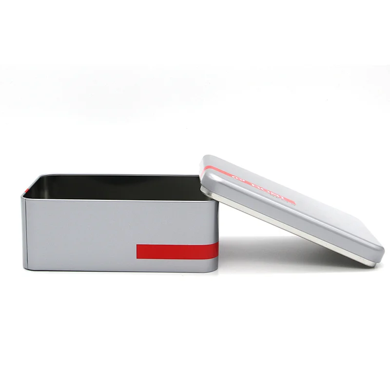Wholesale Custom Printed Colorful Rectangular Gift Metal Tin Box custom box