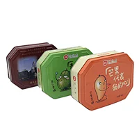Food grade tinplate packaging iron cans custom box