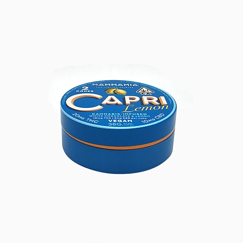 Child resistant proof CR metal tin case can with lid for hemp candy medicine pills safe storage