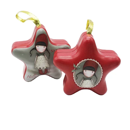 Wholesale star shaped tin can for chocolates storage