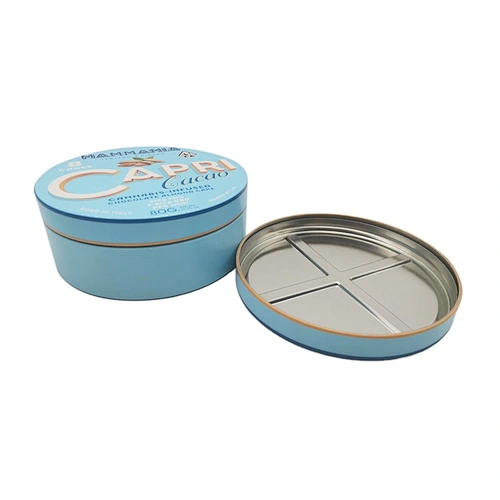 100 % recyclable resistant twist off  metal tins child proof tins cannaburst tin