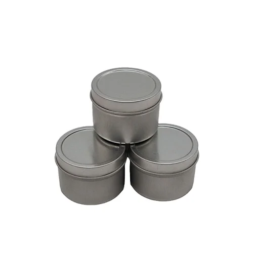 hot sale wholesale custom round candle jar tin Packaging Promotion Food Packaging popcorn tin 6 oz candle tin custom box
