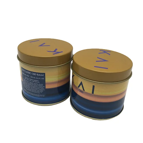 Small Candle Tea Tin Can with Lid Balm Round Tin Container Empty Metal Packaging Gift & Craft Customized Color CN;GUA