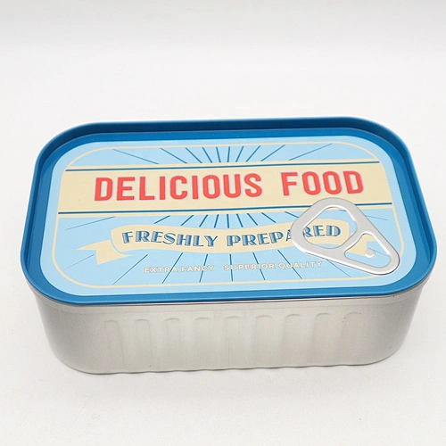 Eco Friendly Wholesale Metal Packaging Empty Custom Food Can Contact Metal Tin Lunch Box
