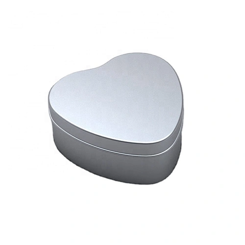 empty metal tins Heart Shape Metal Tin Food Can Manufacturers CUSTOM TIN BOX