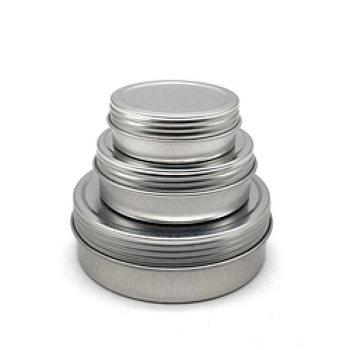 aluminum screw top tin