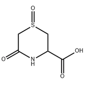 羧甲司坦杂质2 3-Thiomorpholinecarboxylic acid, 5-oxo-, 1-oxide