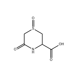 羧甲司坦杂质2 3-Thiomorpholinecarboxylic acid, 5-oxo-, 1-oxide