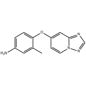 4-([1,2,4]triazolo[1,5-a]pyridin-7-yloxy)-3-methylaniline