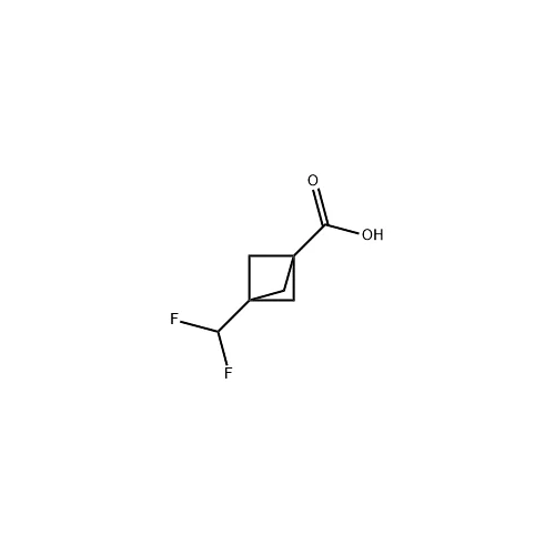 2090481-18-6   3-(二氟甲基)双环[1.1.1]戊烷-1-羧酸  3-(difluoromethyl)bicyclo[1.1.1]pentane-1-carboxylic acid