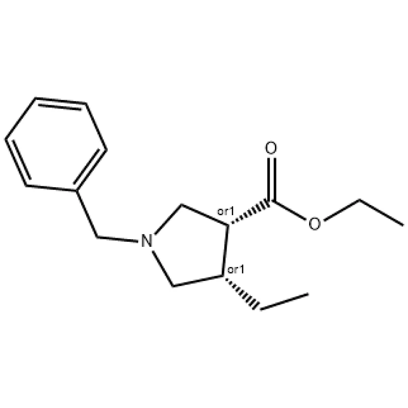 rel-ethyl (3R,4S)-1-Benzyl-4-ethylpyrrolidine-3-carboxylate