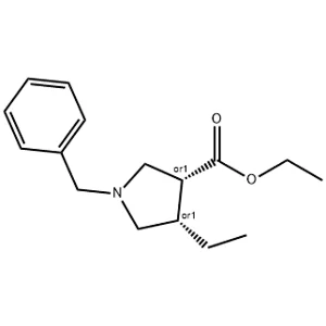 rel-ethyl (3R,4S)-1-Benzyl-4-ethylpyrrolidine-3-carboxylate
