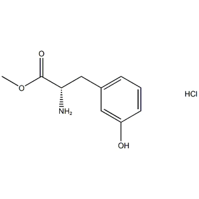 L-3-羟基-苯丙氨酸甲酯盐酸盐 (S)-methyl 2-amino-3-(3-hydroxyphenyl)propanoate hydrochloride