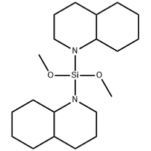 Quinoline, 1,1'-(dimethoxysilylene)bis[decahydro-